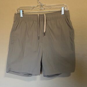 Men's Performance Athletic Shorts - Taupe